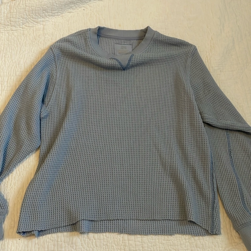 Aerie waffle knit long sleeve